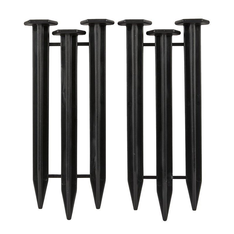 DCN 9536-36 Lawn Edging Spikes, Black