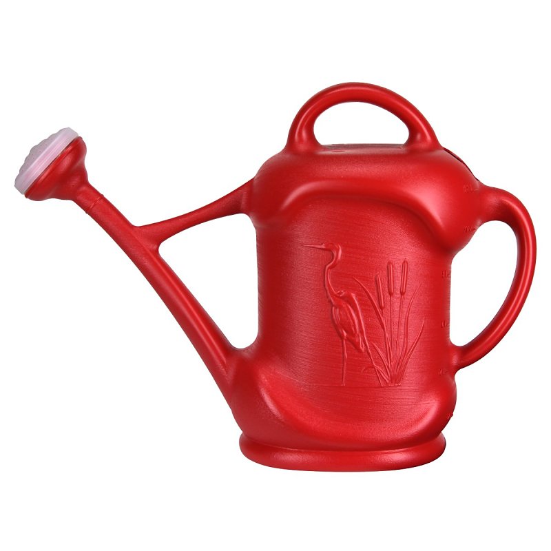 DCN 7500-51 Watering Can, 3 gal Can, Plastic, Red