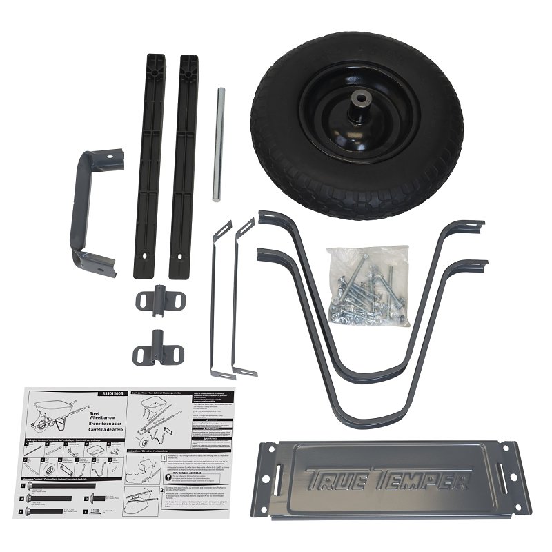 True Temper 000603VB Wheelbarrow Parts Box, For: R6FF25 Wheelbarrow