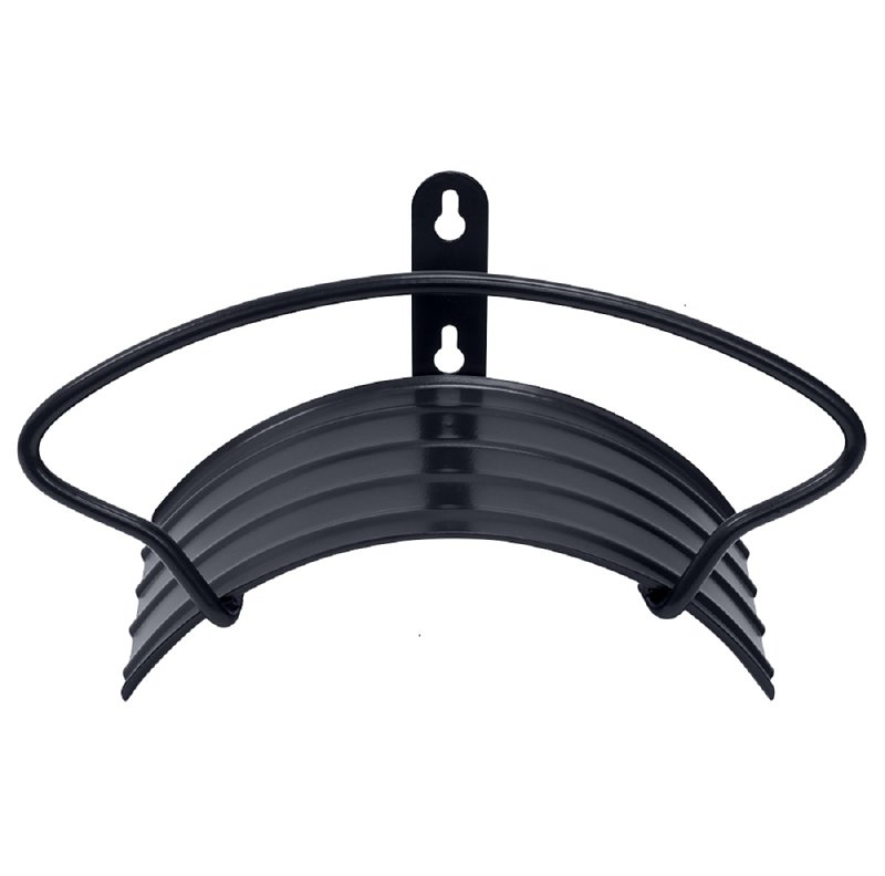 Ames 2383520 Hose Hanger, 5/8 in Dia Hose, 150 ft, Steel, Black, Wall