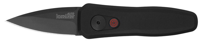 Kershaw 7500BLK Knife, 1.9 in L Blade, Stainless Steel Blade, Aluminum Handle, 5.1 in OAL