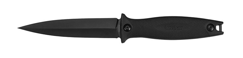 Kershaw Secret Agent Series 4007 Knife, 4.4 in L Blade, Stainless Steel Blade, Textured Handle, Black Handle
