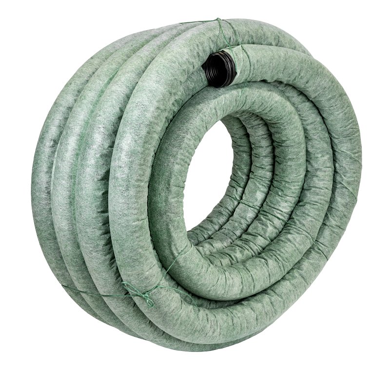 Soleno 100417 Drain Pipe Tubing, Polypropylene, 98.42 ft L