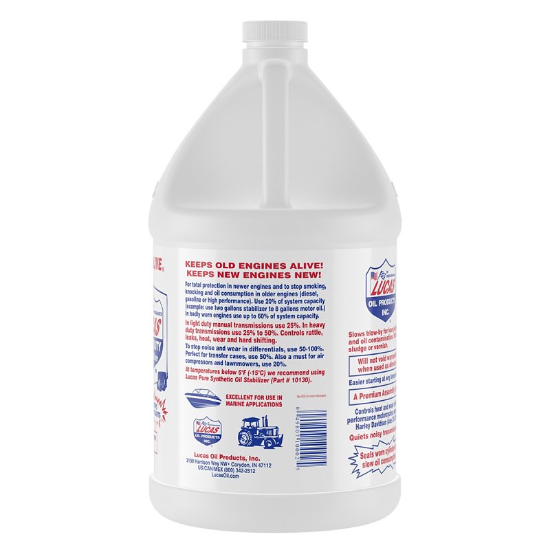 Lucas Oil 10002 Oil Stabilizer, 1 gal Bottle