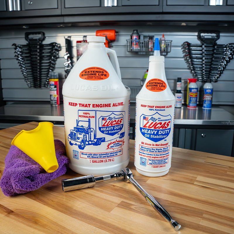Lucas Oil 10002 Oil Stabilizer, 1 gal Bottle