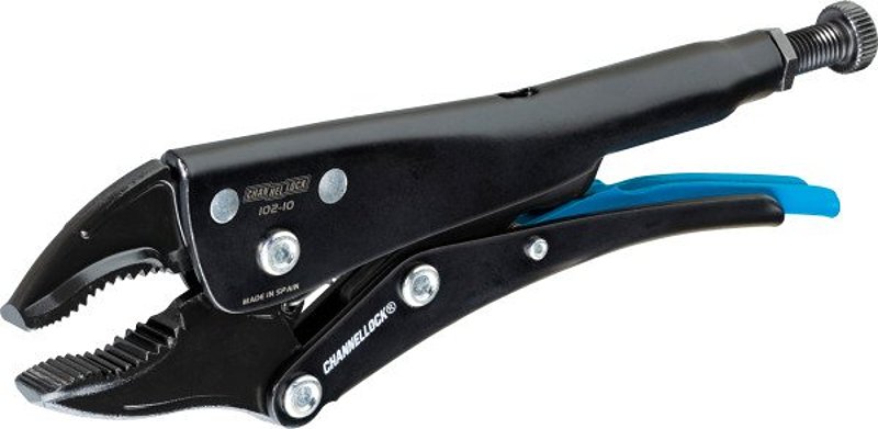 Channellock 102-10 Locking Pliers, 10 in OAL, 2.48 in Jaw Opening