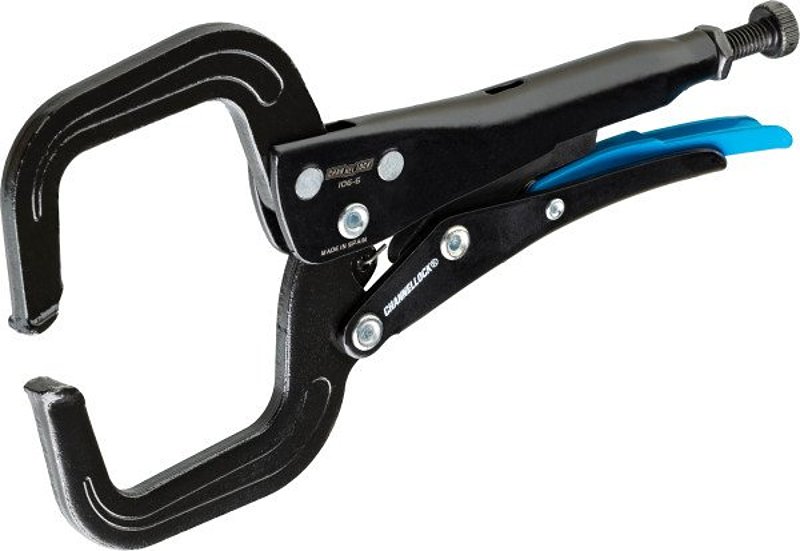 Channellock 106-6 Locking Pliers, 6 in OAL, 2-3/8 in Jaw Opening, 2 in L Jaw