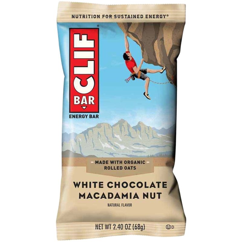 CLIF 582998 Energy Bar, Chocolate Macadamia Nut, 2.4 oz Packet