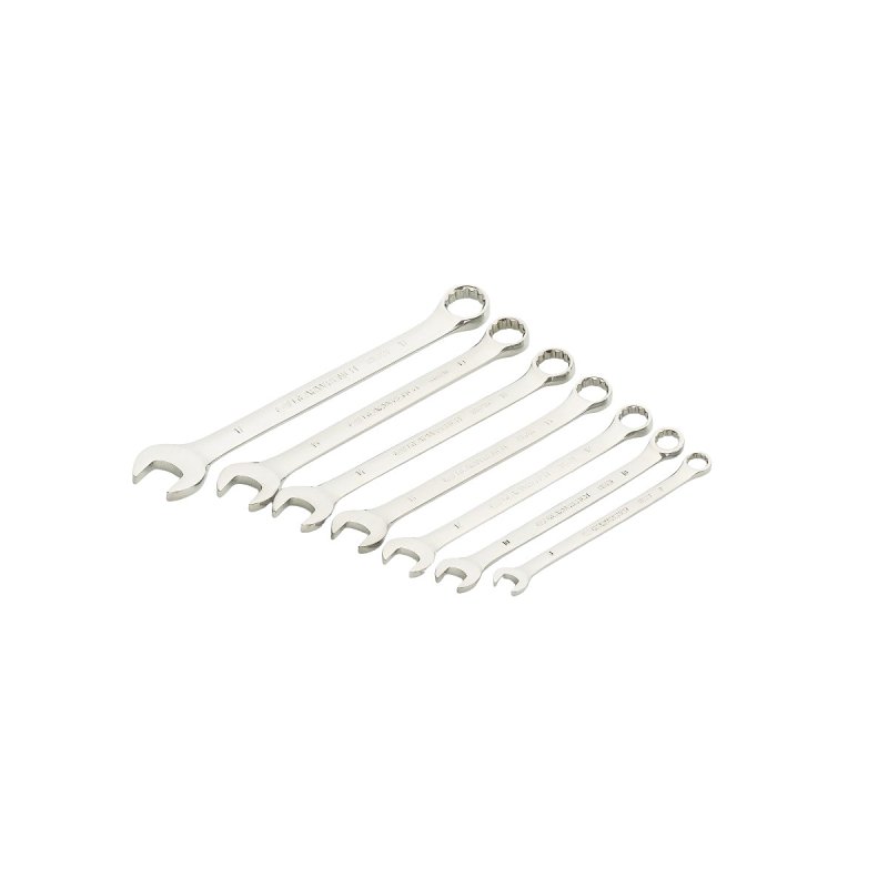 GearWrench 81932 Combination Wrench Set, 9-Piece, Steel, Chrome