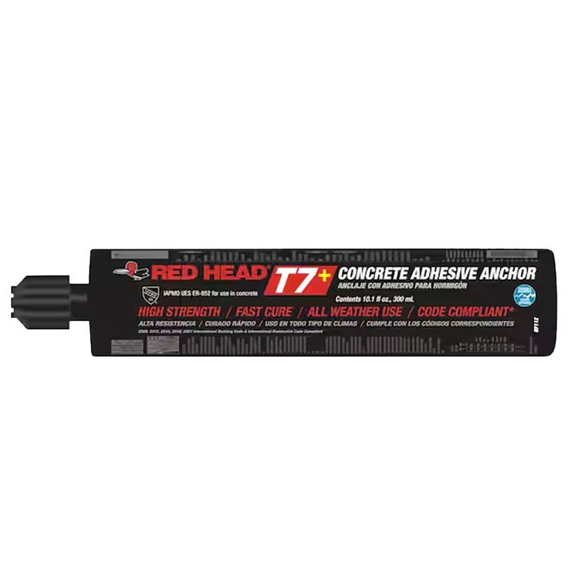 Red Head 7112 Concrete Adhesive Anchor, Paste, 10.1 fl-oz Cartridge