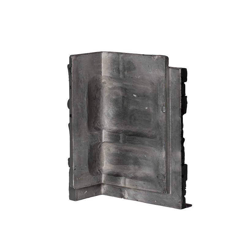 DuraKwik Stone 310YHC Siding Corner, 13 in L, 10 in W, 4 in Thick, Interlocking Edge, Stacked Stone Profile