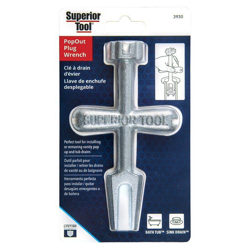 WRENCH PO PLUG CAST IRON