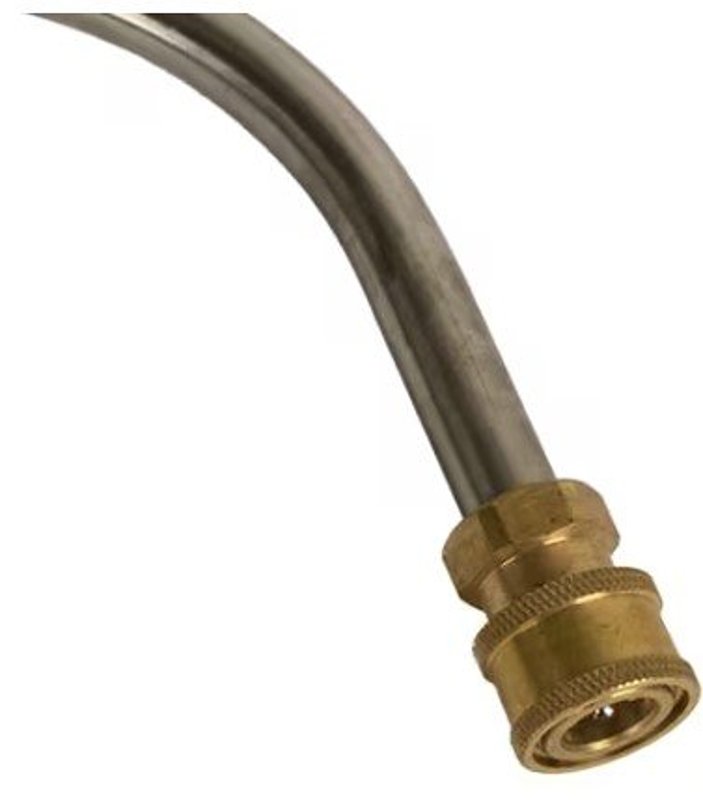 Forney 74996 Curved Gutter Cleaner, Stainless Steel