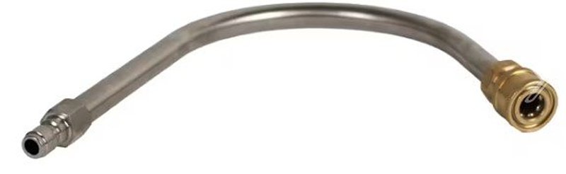 Forney 74996 Curved Gutter Cleaner, Stainless Steel