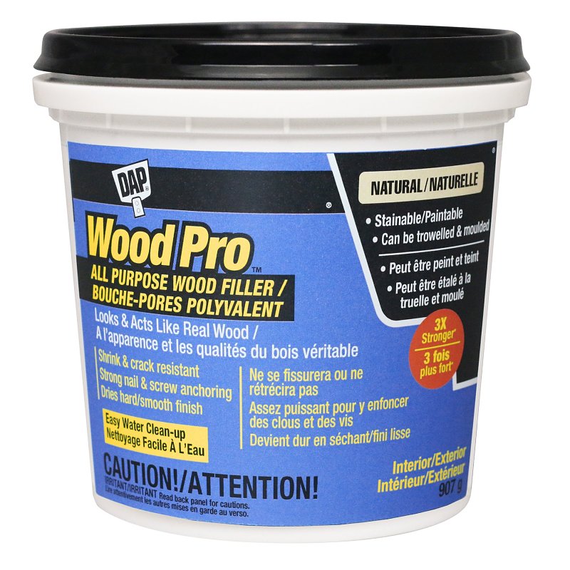 DAP Wood Pro 7079874284 Wood Filler, Paste, Natural, 907 g