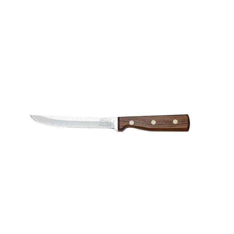Chicago Cutlery Walnut Tradition Series 61SP Utility Knife, HCS Blade, Walnut Handle, Hardened, Full-Tang Blade
