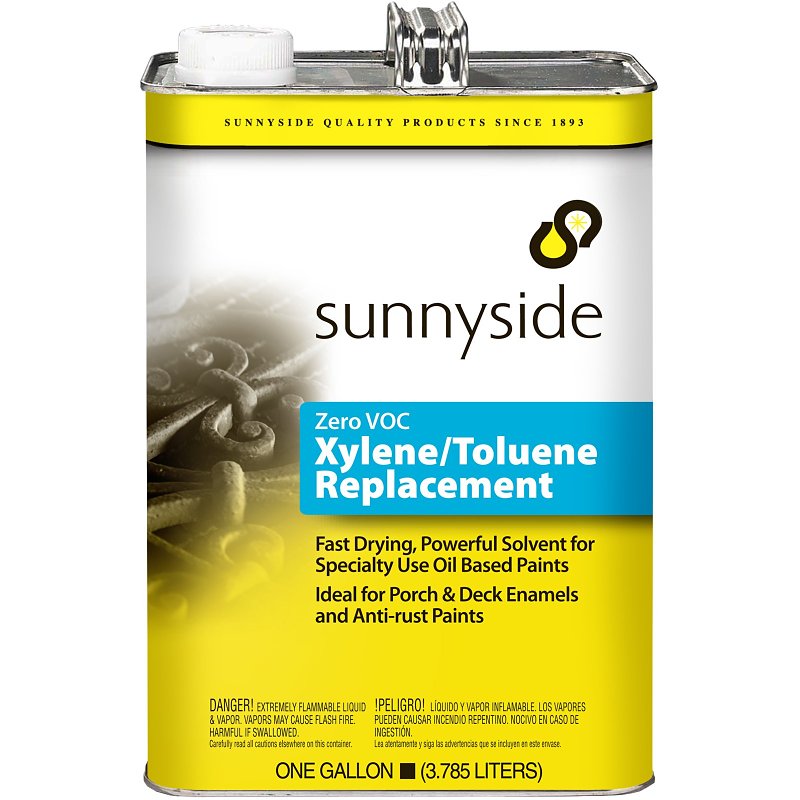 Sunnyside 474G1 Xylene/Toluene Thinner, Liquid, Solvent, Clear, 1 gal, Can
