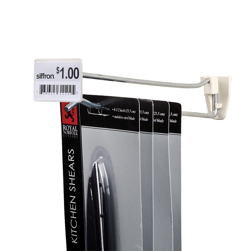 SCAN HOOK W/PLSTC BK 0.212X4IN
