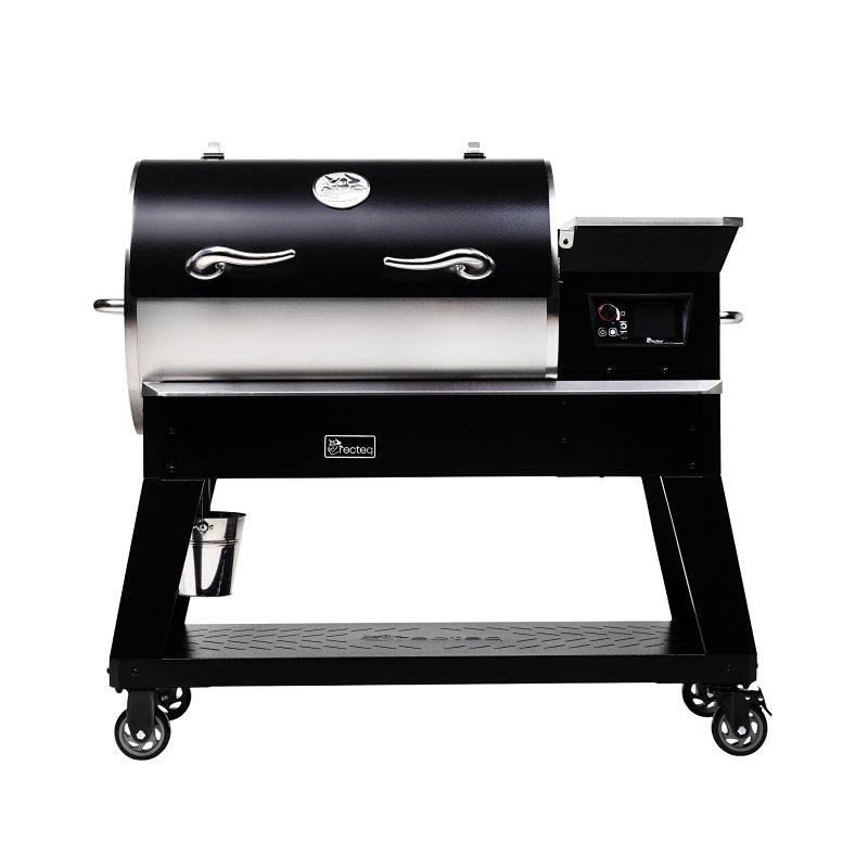 Recteq RT-800DB Wood Pellet Wi-Fi Grill, 590 sq-in Primary Cooking Surface, 800 sq-in Secondary Cooking Surface
