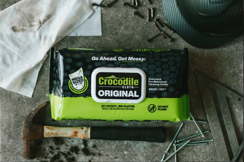 Crocodile Cloth Professional 5900 Cleaning Cloth, 15 in L, 10 in W