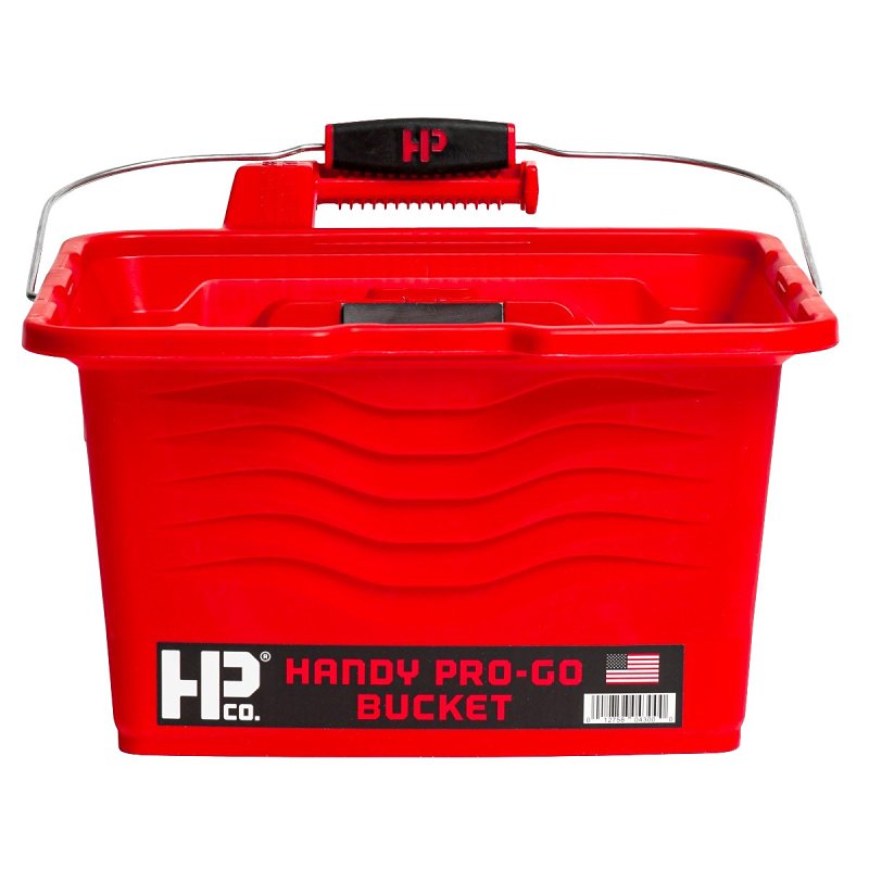Handy Products 4300 Ultimate Paint Bucket and Ladder Caddie, 1 gal, Polypropylene, Red