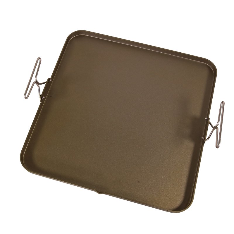 Recteq RT-FTG19 Flat Grill Topper, Carbon Steel, Brown