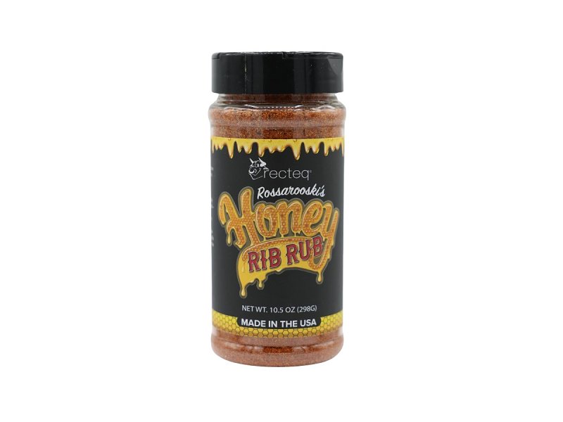 Recteq RT-RHRR Rossarooski's Rib Rub, Honey, 10.5 oz Bottle