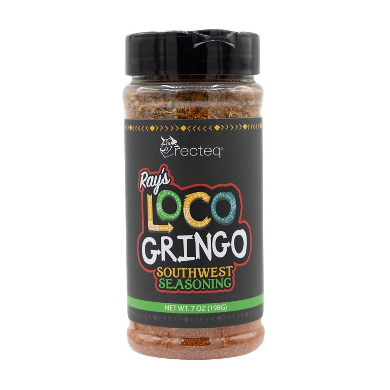 Recteq GMLOGR Ray's Loco Gringo Rub, Southwestern, 7 oz Bottle
