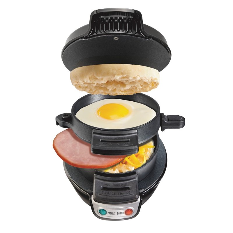 Hamilton Beach 25477 Breakfast Sandwich Maker, 110 V, Black