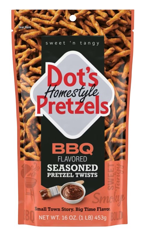 Dot's Homestyle Pretzels 71997 Pretzel Twist, Sweet and Tangy, 16 oz