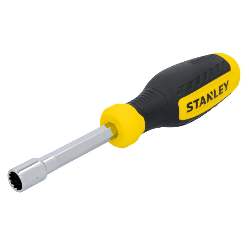 STANLEY STHT60833 Nut Driver, 10 mm Drive, 8 in OAL, Comfort Grip Handle
