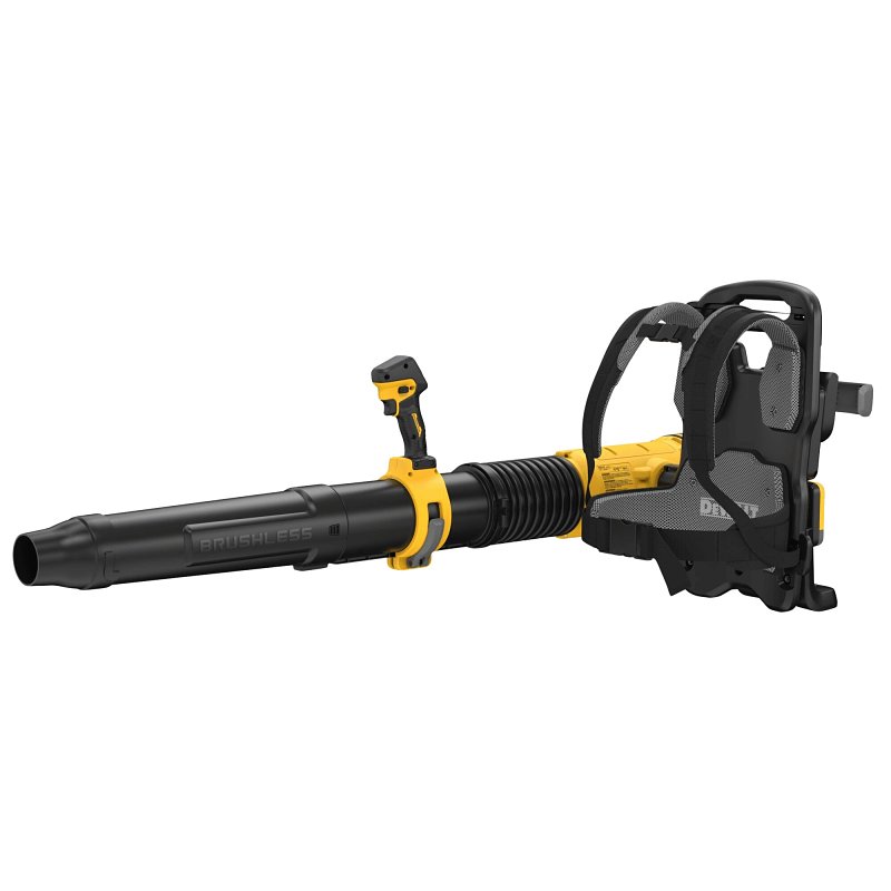 DEWALT MAX DCBL570B Cordless Backpack Blower, Tool Only, 60 V, Lithium-Ion, 3-Speed, 855 cfm Air, 82 min Run Time