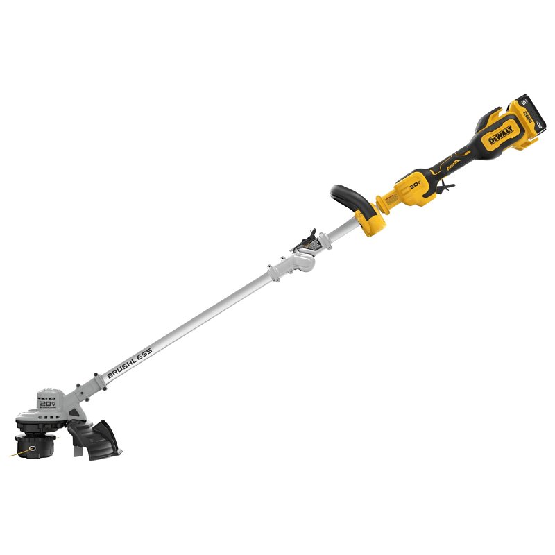 DEWALT DCST926P1 Foldable String Trimmer, Battery Included, 5 Ah, 20 V