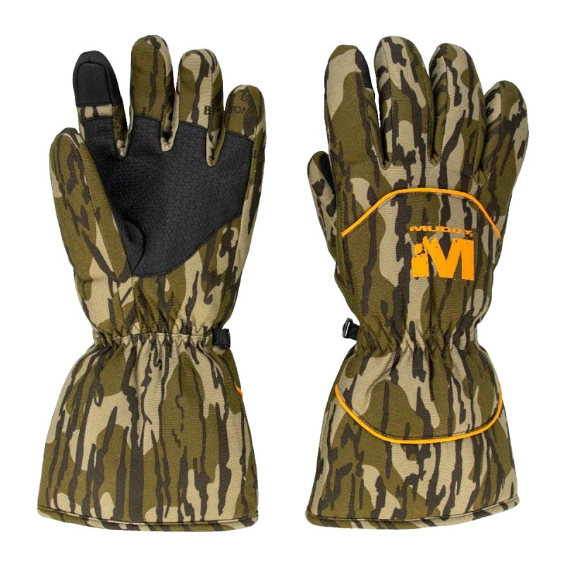 Muddy TRX Series WTP-GLV-MOB-XL Insulated Gloves, Men's, XL, Tech-Touch Thumb, Elastic Wrist Cuff, Polyurethane Palm