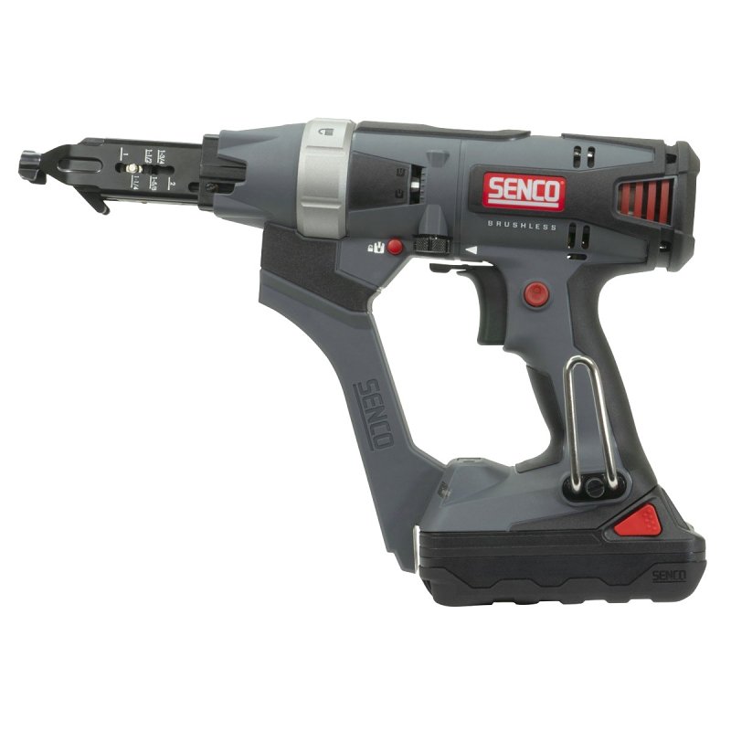 Senco 10B0001N/7X0001N Cordless Auto-Feed Screwdriver, Battery Included, 18 V, 3 Ah, 2 in Chuck