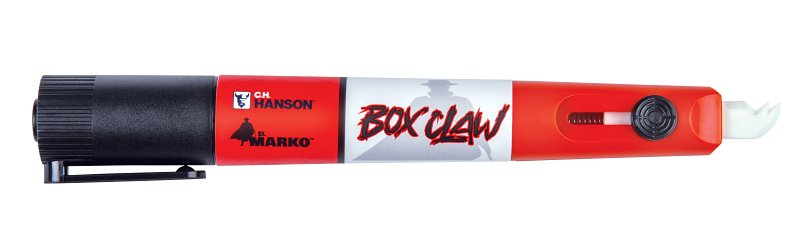 CH Hanson Box Claw Series 10607 2-in-1 Marker and Box Opener, Black, 7.82 in L