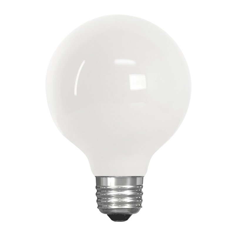 Feit Electric G2540W/927CA/FIL/3 LED Bulb, Globe, 350 Lumens, 3.8 W, 120 V, 40 W Equivalent, E26 Lamp Base, Dimmable