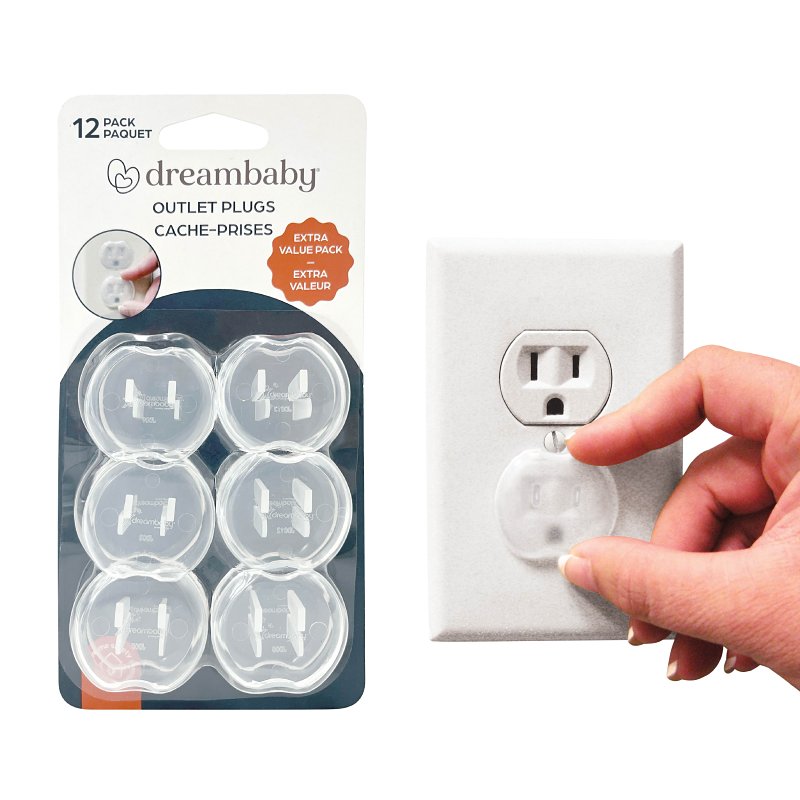 Dreambaby L1021 Outlet Plug, Electrical, 12/PK