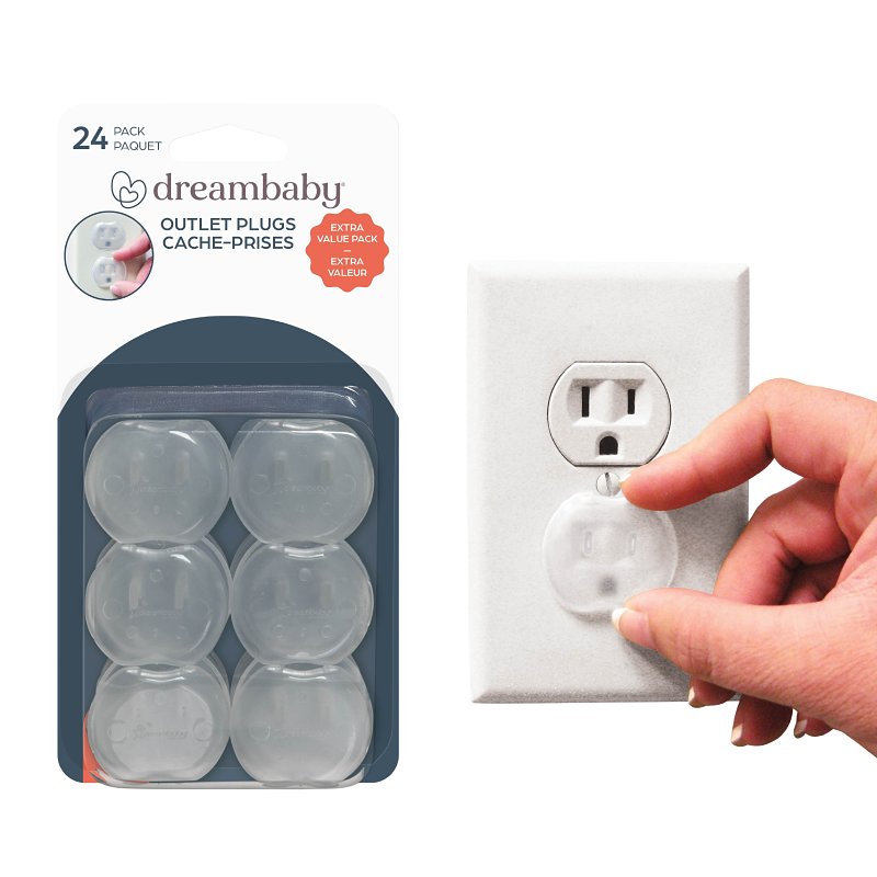 Dreambaby L1821 Outlet Plug, Electrical, 24/PK