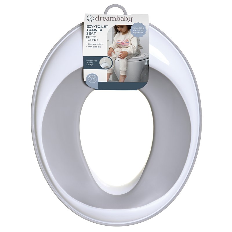 Dreambaby EZY Series L6001 Toilet Trainer Seat, Gray