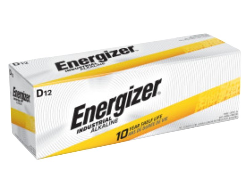 Energizer EN95 Battery, 1.5 V Battery, 20.5 Ah, D Battery, Alkaline, Zinc, Manganese Dioxide