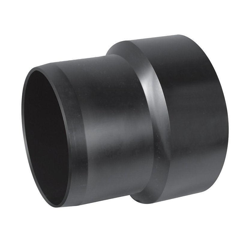 IPEX 027294 Pipe Reducing Adapter, 4 x 3 in, Spigot x Hub, ABS