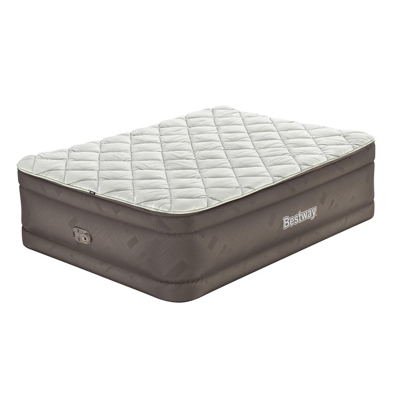 Bestway 69146E Air Mattress Duvet, 22.5 in L, 12 in W, Queen, Includes Air Pump