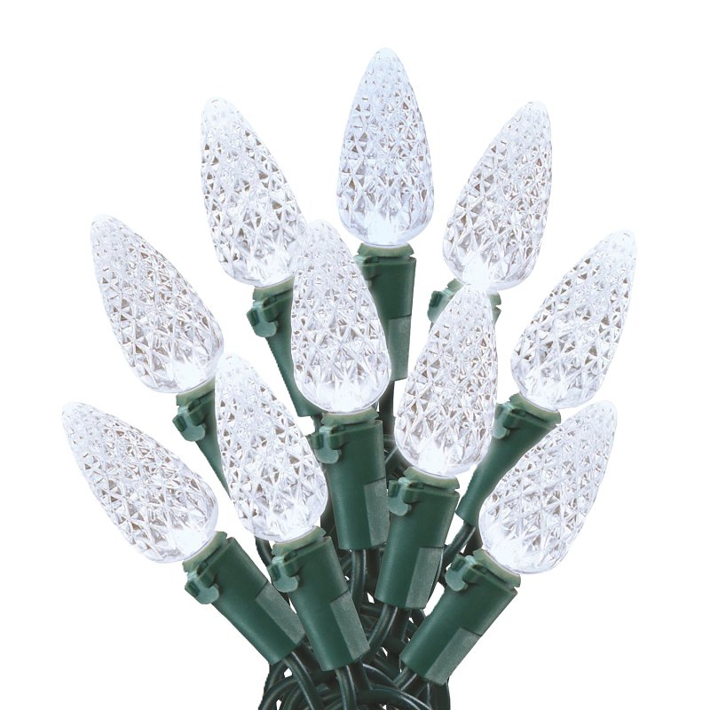 Santas Forest V40731-33 Light Spool, 120 V, 210-Lamp, White, 20,000 hr Average Life, 48 ft L