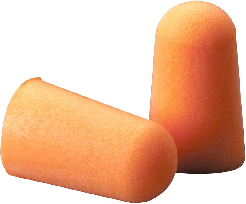 3M 1100 Ear Plugs, Foam Earplugs, Uncorded, 1000 Pair/Case