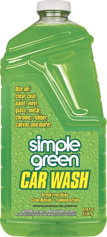 Simple Green 0210000643210 Car Wash, 67.6 oz, Liquid, Chamomile