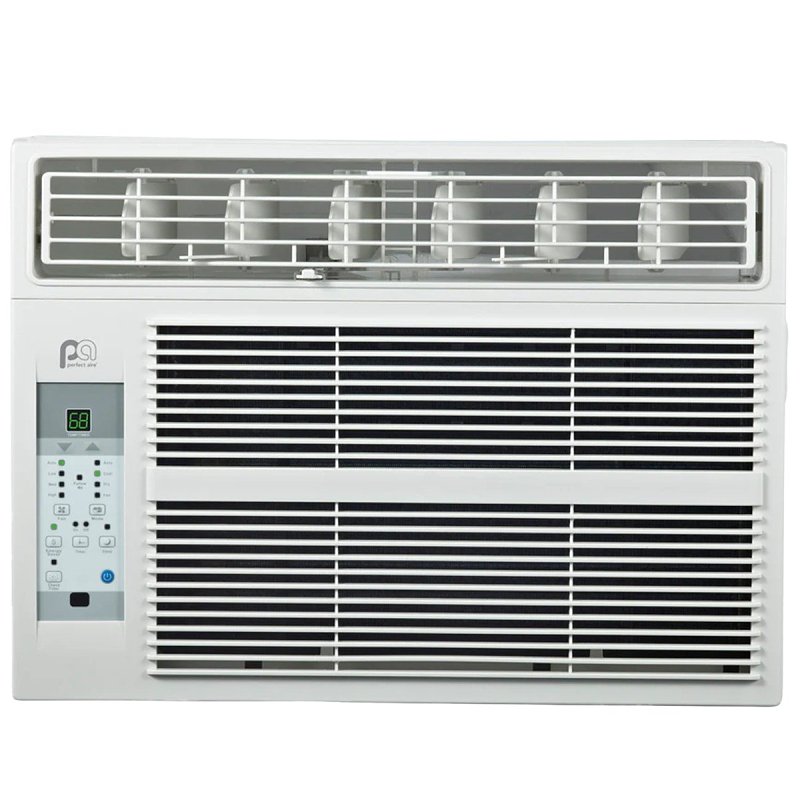 Perfect Aire 4PNC12000 Window Air Conditioner, 12,000 Btu Cooling, 10.9 EER, 450 to 500 sq-ft Coverage Area, 10.9 CEER
