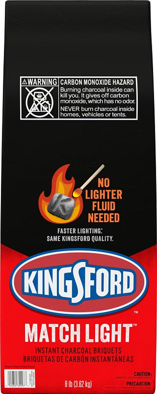 Kingsford 32111 Match Briquette, 8 lb Bag