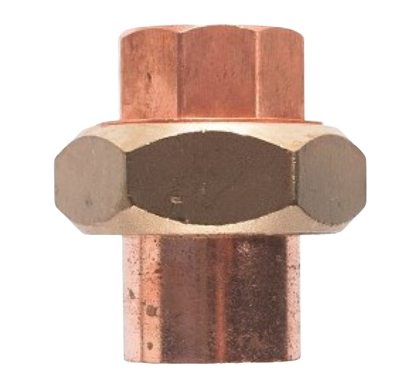 Elkhart Products 102 Series 10033586 Pipe Union, 1-1/2 in, Sweat, Copper