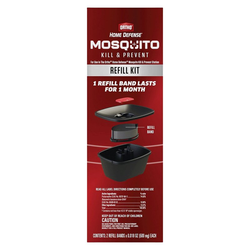 Ortho Home Defense 4615810 Mosquito Kill and Prevent Refill Kit